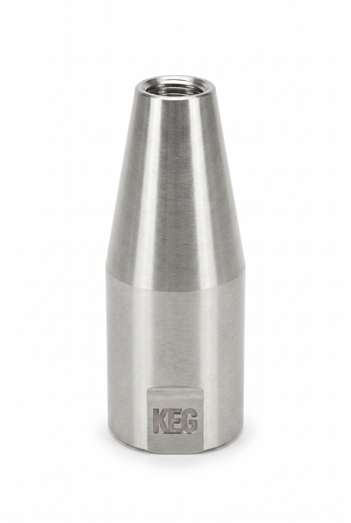 KEG Hand Injector Nozzle 1/2" — Hydro Excavation — Not for Sewer Cleaning