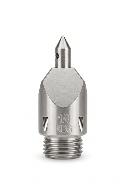KEG Quattro Nozzle w/ Drill Point 3/8" - professional sewer jetting nozzle by KEG Technologies | Jetter Pro Supply
