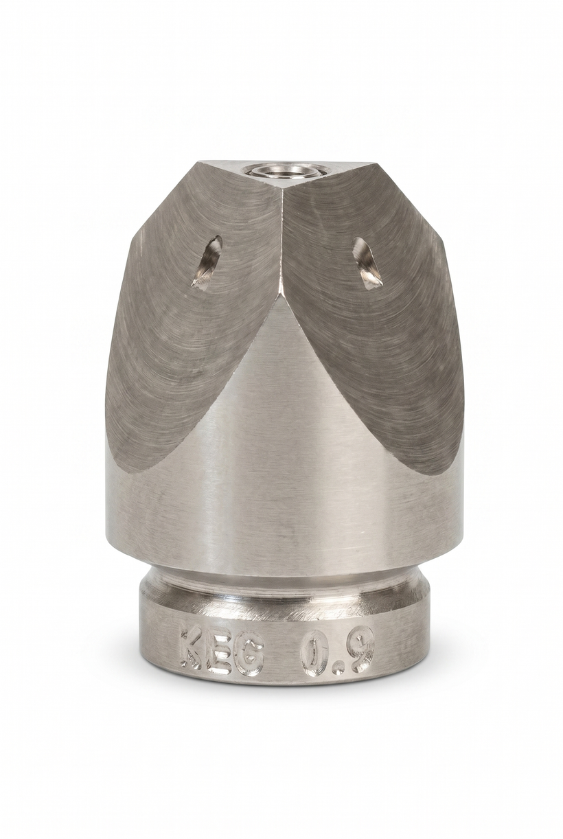 KEG Quattro Nozzle w/ Forward Jet 1/4"