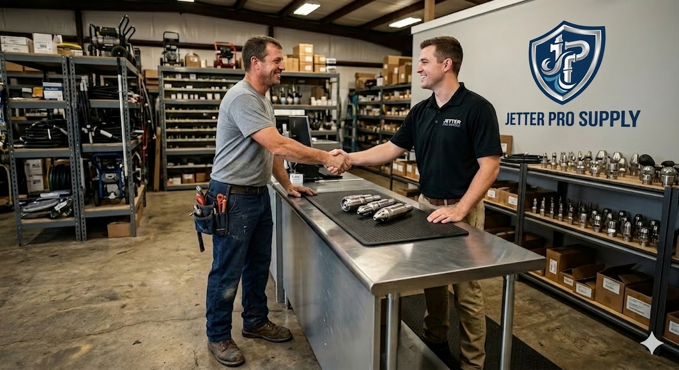 Jetter Pro Supply Einrichtung