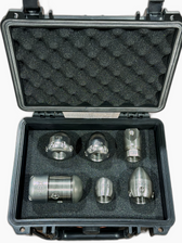 Cleaning Kit 1/2" - professional sewer jetting nozzle kit by KEG Technologies | Jetter Pro Supply
