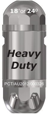 Direct Hit C38RS HD - manufacturer catalog illustration; example jet angles shown