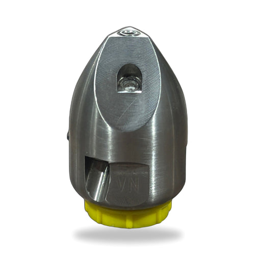 1/2" Victory Quattro Jetter Nozzle w/ Forward Chisel — Blockages, Sand, Mud & Roots