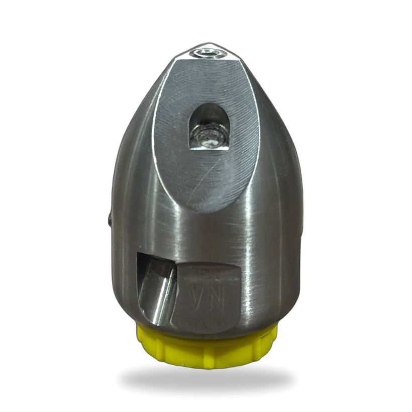 1/2" Victory Quattro Jetter Nozzle w/ Forward Chisel — Drain Cleaning