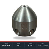 1/2" Victory Line Traction Nozzle with Forward - alternate view 2