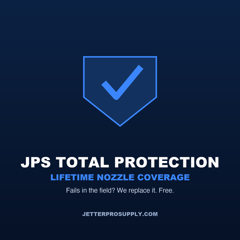 JPS Total Protection — Lifetime Nozzle Coverage