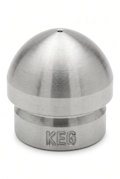 KEG Kugelstrahldüse mit Frontdüse 1/4"