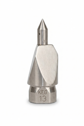 KEG Quattro Nozzle w/ Drill Point 1/2" - professional sewer jetting nozzle by KEG Technologies | Jetter Pro Supply