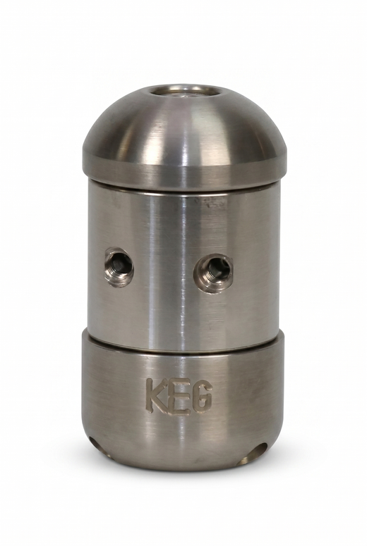 KEG Rotor Nozzle 45 Degree 1/2" — Grease, Scale & Small Roots