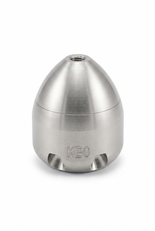 KEG Traction Nozzle w/ Forward Jet 3/8" — Mud, Sand & Path Clearing