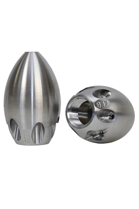 1" KEG Traction Nozzle Aluminum — Demo/Used
