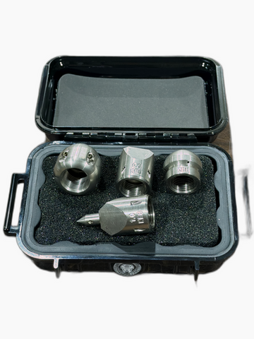 3/8" Plumber Jetter Nozzle Kit — Essential Drain Cleaning Set