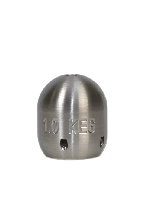 KEG Ball Nozzle w/ Forward Jet 1/2"