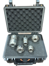 5-Piece Nozzle Case 1/2" — jetting nozzle kit contents