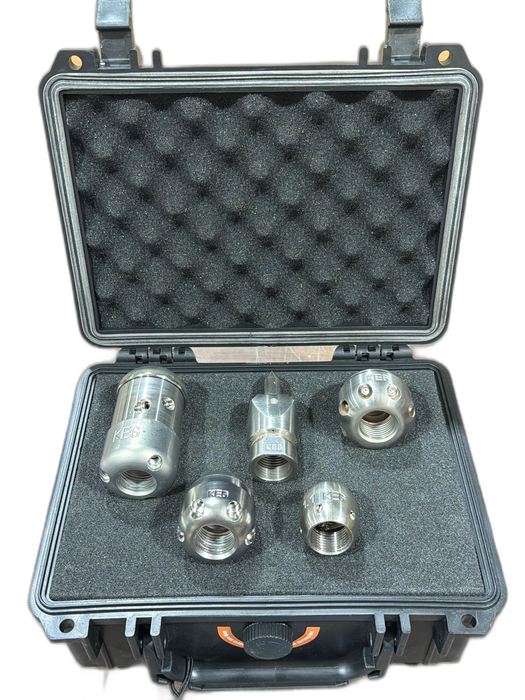 5-teiliger Düsenkoffer 1/2"